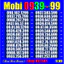 SIM SỐ ĐẸP MOBI 0939, Đuôi 88,99 Tr08,8a,09,9a * Cặp Gánh, Sim Mobi được nhiều người yêu thích