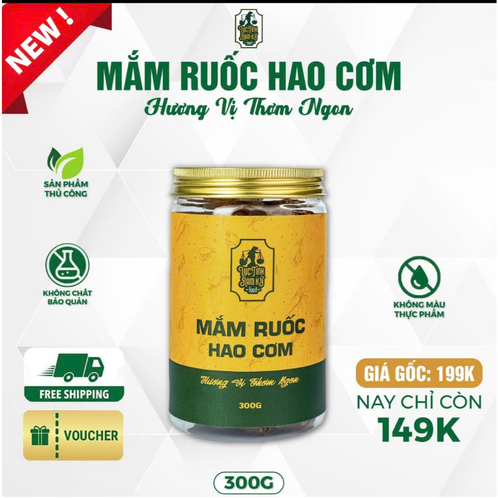 Mắm Ruốc Hao Cơm Thịt Kho Quẹt Vị Xưa Ruốc Thái Trái Cây Lục Tỉnh Nam Kỳ Food Không Phẩm Màu