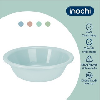 Thau rửa mặt Notoro Inochi - kháng khuẩn Ag+, nhựa PP bền chắc, bo tròn an toàn phù hợp cho bé nhỏ