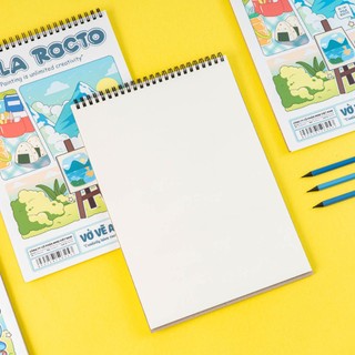 Vở Vẽ 100GSM Học Sinh Tập Tô Màu Cho Bé A4 - Sổ Tô Màu Sổ Vẽ Học Sinh Giấy Dày Mịn Hạn Chế Lem An Toàn