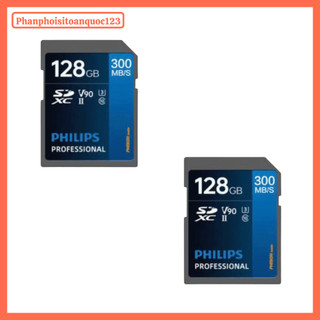 Thẻ Nhớ SDXC PH 128GB UHS-II U3 V90 – Tốc Độ 300MB/s – BH – Ghi Hình 8K, Chụp Liên Tục