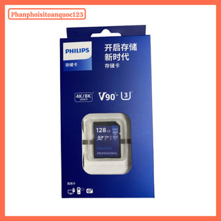 Thẻ Nhớ SDXC PH 128GB UHS-II U3 V90 – Tốc Độ 300MB/s – BH – Ghi Hình 8K, Chụp Liên Tục