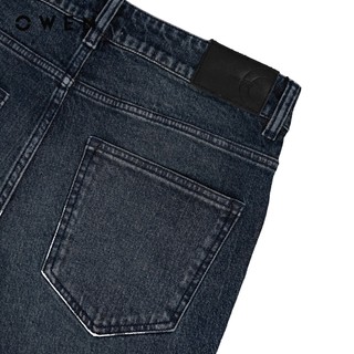 Owen - Quần jean Slim Fit QJS258013 màu Xanh chất liệu Cotton Spandex 99/1