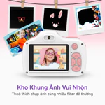 myFirst Camera 3 TẶNG KÈM VỎ CHỐNG SỐC  Máy ảnh trẻ em mini có ống kính selfie cho bé trai và bé gái — ảnh 7