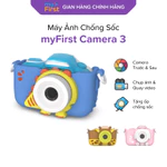 myFirst Camera 3 TẶNG KÈM VỎ CHỐNG SỐC  Máy ảnh trẻ em mini có ống kính selfie cho bé trai và bé gái — ảnh 1