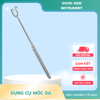 Dụng cụ móc tách da y tế - dụng cụ móc da thẩm mỹ - móc kéo da phẫu thuật