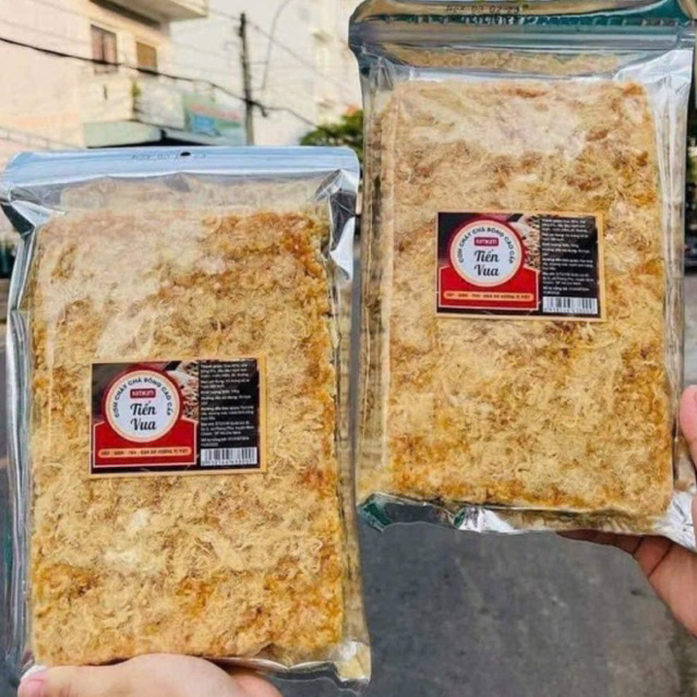 Cơm Cháy XìKe Phủ Ruốc Muối Tôm Hành Phi siêu ngon 200G