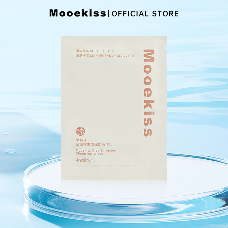 Khăn tẩy trang Mooekiss  Không gây kích ứng làm sạch sâu thuận tiện 6ml