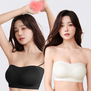 Áo Ngực Nữ Su Quây Ngang Không Gọng Có Viền Chống Tuột, Áo Lót Mút Vừa Êm Ái Không Dây Ôm V1 A-2382