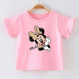 👕 Áo Thun Bé Gái mềm mịn thoáng mát in hình dễ thương 👕 AT86