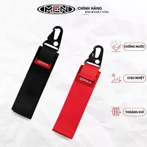 Dây Móc khoá đầu hợp kim cao cấp treo xe chịu lực 20kg nhiều màu sắc M.E.N MK01 [SIÊU SALE TO]