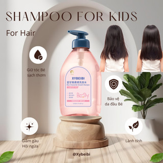 (2025 mẫu mới)Combo dầu gội và dầu xả mềm mại tuyệt vời cho bé từ 3 đến 15 tuổi, giúp tóc bớt bết
