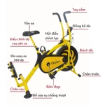Xe Đạp Tập Thể Dục Tại Nhà Cao Cấp Galen G022, Phục Hồi Chức Năng Tay Chân Kết Hợp Xoay Eo, Tập Gym Rèn Luyện Sức Khỏe — ảnh 3
