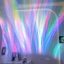Đèn Máy Chiếu Cực Quang Galaxy 16 Màu, 3D siêu thực , decor phòng ngủ quà tặng