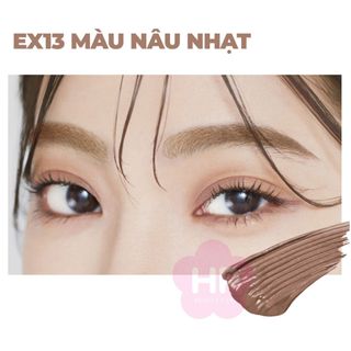 Mascara Chải Đổi Màu Lông Mày Chống Trôi Siêu Bền Kissme Heavy Rotation Màu Nâu Nhạt EX13 (8g)