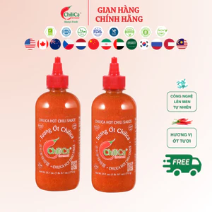 Bộ 2 Tương Ớt ChiliCa 712g - Lên Men Tự Nhiên, Không Chất Điều Vị, Không Hương Liệu, Không Phẩm Màu