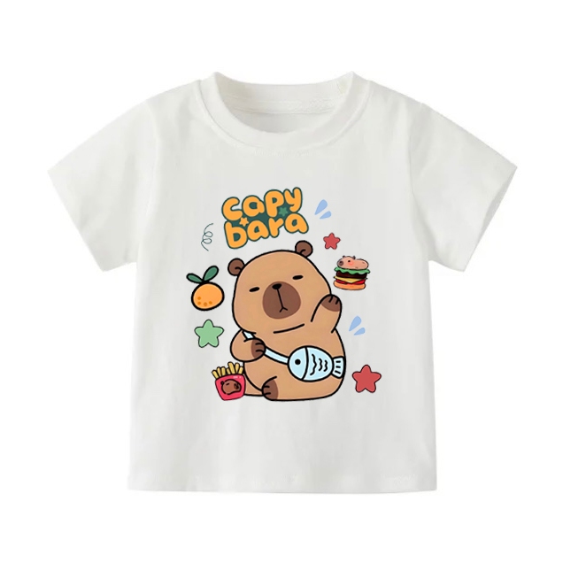 👕 Áo Thun Bé Gái mềm mịn thoáng mát in hình dễ thương 👕 AT100