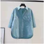 Áo sơ mi nữ dài tay , chất thô cotton cao cấp mềm mát dáng rộng đuôi tôm full size 40-70kg.H1.