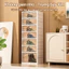 Tủ Kệ Đựng Giày Trong Suốt Gấp Gọn, Hít Nam Châm Kín Bụi, Tủ Giày Nhiều Tầng Chất Liệu Nhựa Dày Dặn