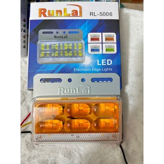 COMBO 6 đèn sườn gắn hông xe tải, đèn sườn soi lốp 5006 chống nước cực tốt. Điện 12v và 24v