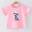 👕 Áo Thun Bé Gái mềm mịn thoáng mát in hình dễ thương 👕 AT103