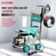 Máy xịt rửa công nghiệp 2,5kW KOMI KM-X25 trang bị xe đẩy, lưu lượng 13 lít/phút, áp lực nước 200bar bảo hành 12 tháng