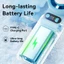 JAMAY F16 Quạt làm mát cầm tay tốc độ cao199 , thời lượng pin 30 giờ, gập 135° quạt LED USB Type-C