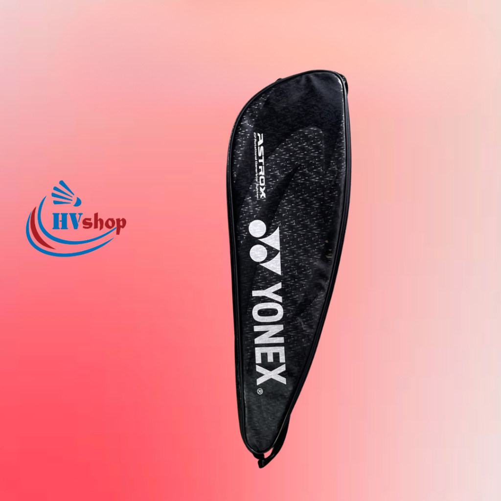 Bao vợt Yonex chính hãng màu đen cam, đựng tối đa 2 vợt, có chống sốc bên trong - HVShop