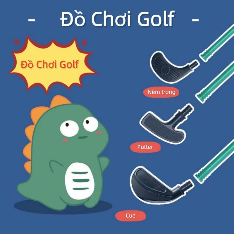 Trẻ em Mini Golf Set Trong nhà và ngoài trời Phụ huynh Thể thao Đồ chơi Set cho bé trai và bé gái Quà tặng