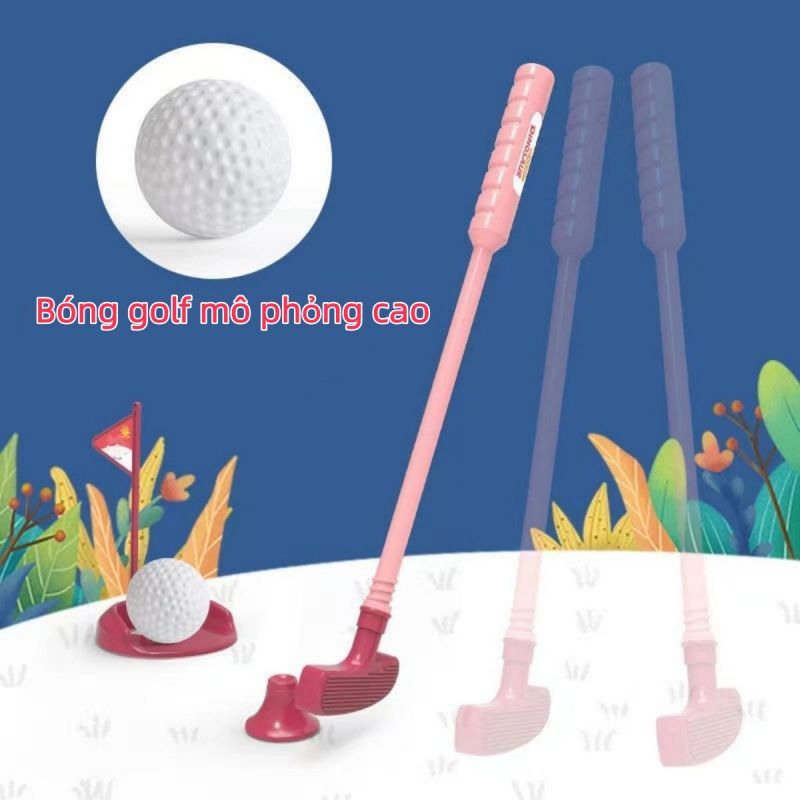 Trẻ em Mini Golf Set Trong nhà và ngoài trời Phụ huynh Thể thao Đồ chơi Set cho bé trai và bé gái Quà tặng