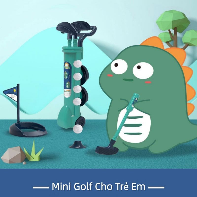 Trẻ em Mini Golf Set Trong nhà và ngoài trời Phụ huynh Thể thao Đồ chơi Set cho bé trai và bé gái Quà tặng