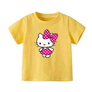 👕 Áo Thun Bé Gái mềm mịn thoáng mát in hình dễ thương 👕 AT105