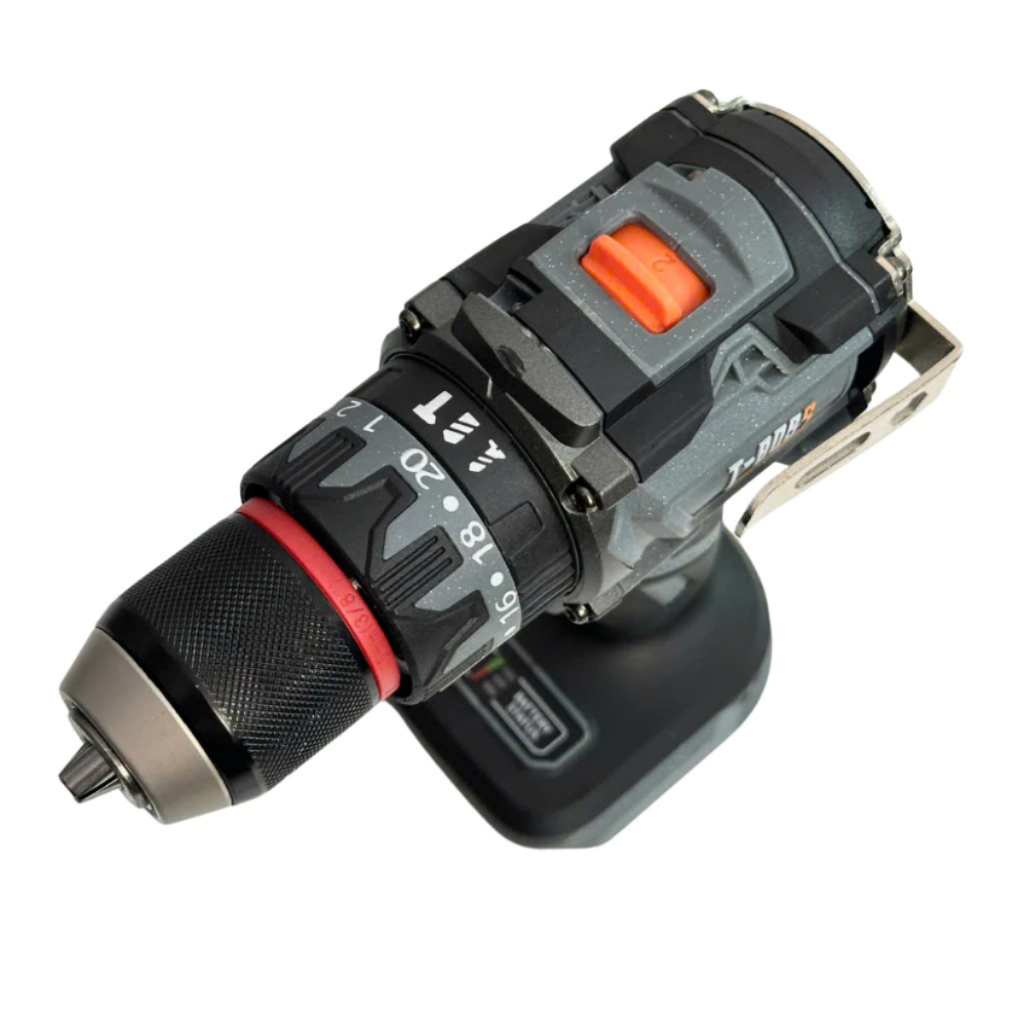 Thân Máy Khoan Pin T-BOSS BS-6110, 3 Chức Năng, Đầu 10ly Autolock, Động Cơ Không Chổi Than, Chân Pin Phổ Thông