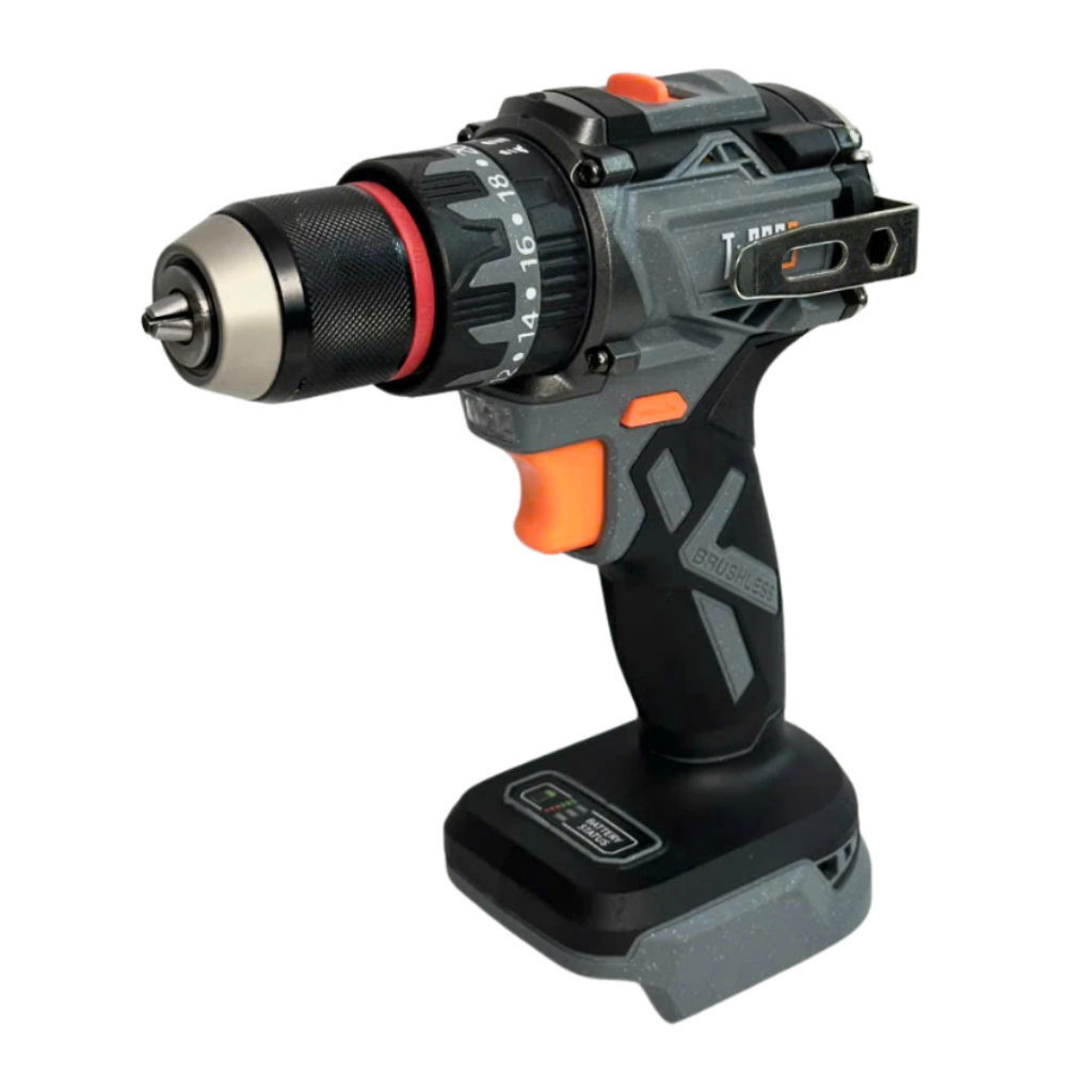 Thân Máy Khoan Pin T-BOSS BS-6110, 3 Chức Năng, Đầu 10ly Autolock, Động Cơ Không Chổi Than, Chân Pin Phổ Thông