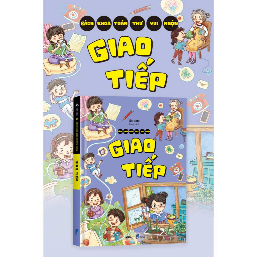 Sách - Bách Khoa Toàn Thư Vui Nhộn - Giao Tiếp - Tiên Phong Books