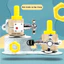 Đồ Chơi Khối Bận Rộn 6 Mặt Montessori Giúp Tăng Cường Kĩ Năng Sử Dụng Đồ Dùng Trong Nhà Cho Bé