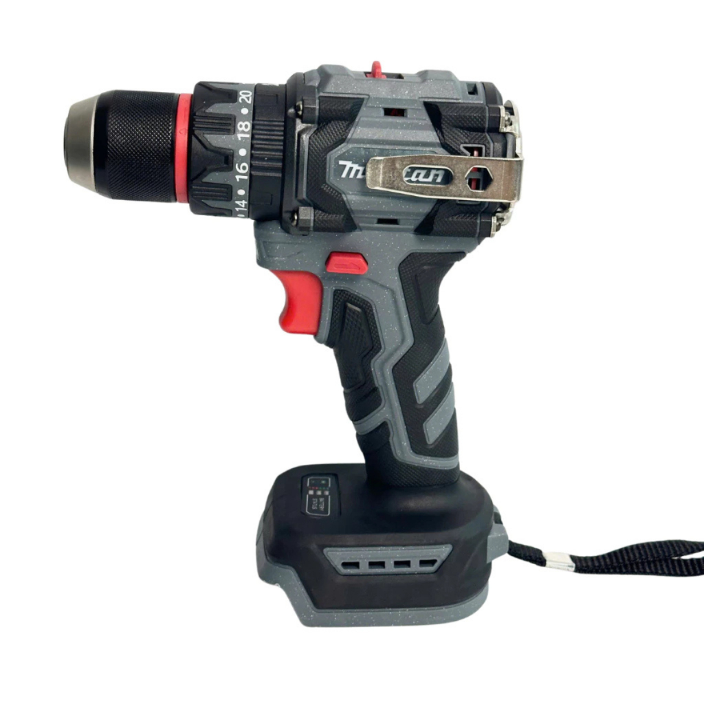Máy Khoan Pin Mulitan M21V-3369, 3 Chức Năng, Đầu Autolock, Động Cơ Không Chổi Than, Chân Pin Phổ Thông