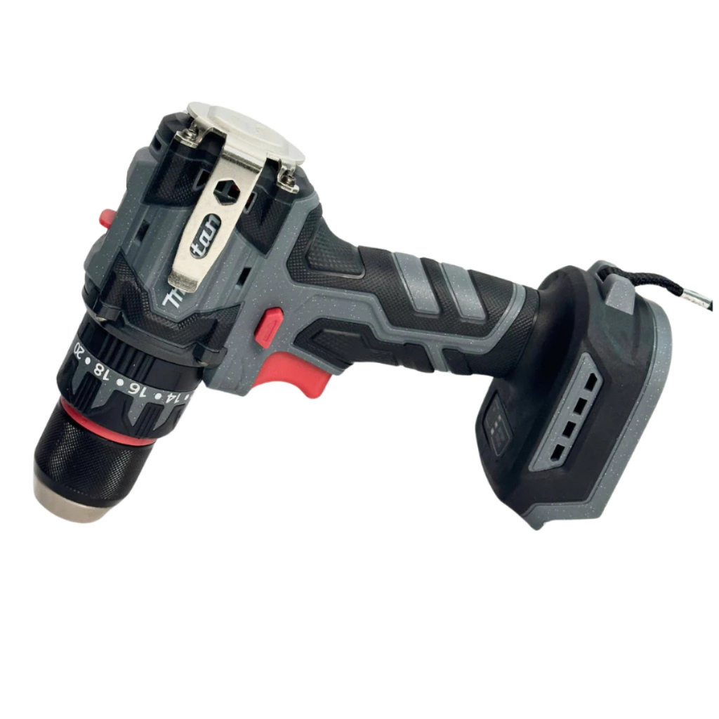 Máy Khoan Pin Mulitan M21V-3369, 3 Chức Năng, Đầu Autolock, Động Cơ Không Chổi Than, Chân Pin Phổ Thông