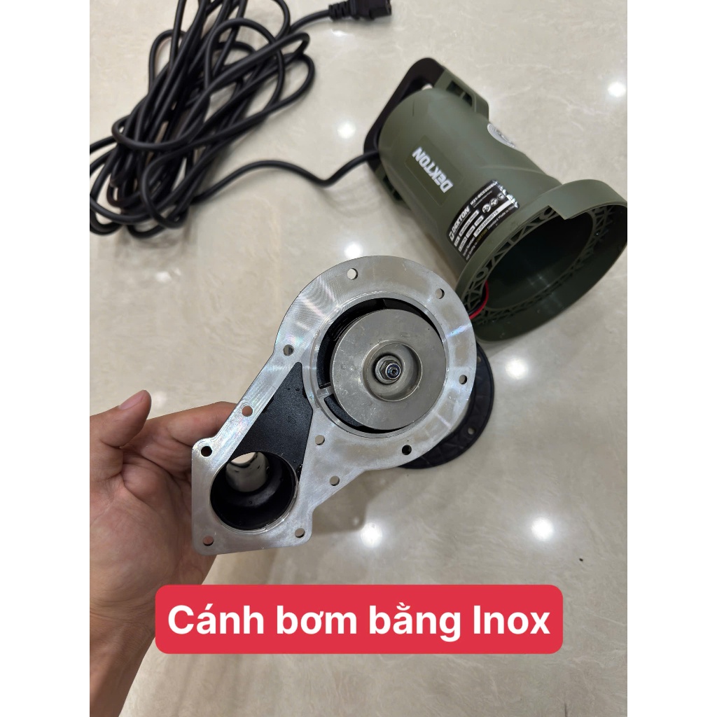 [HOT DEAL] Máy Bơm Chìm Nước Pin 21V DEKTON M21-BC5350BL, Động cơ không chổi than, Tự Ngắt Khi Hết Nước | BigBuy360 - bigbuy360.vn
