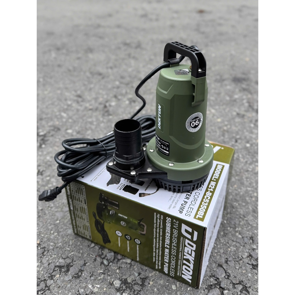 [HOT DEAL] Máy Bơm Chìm Nước Pin 21V DEKTON M21-BC5350BL, Động cơ không chổi than, Tự Ngắt Khi Hết Nước | BigBuy360 - bigbuy360.vn