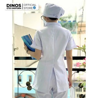 Nón Vải Y Tế Dinos Chất Cotton Hàn, Cột Dây Hoặc Bo Chun Cho Bác Sĩ, Y Tá, Điều Dưỡng - Nhiều Màu