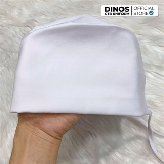 Nón Vải Y Tế Dinos Chất Cotton Hàn, Cột Dây Hoặc Bo Chun Cho Bác Sĩ, Y Tá, Điều Dưỡng - Nhiều Màu