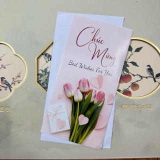 Thiệp chúc mừng ngày lễ 8/3,20/10,20/11 có phong bì KHÔNG KÈM TAG CÁC NGÀY LỄ thiết kế hoa đẹp Tiệm Hoa YiYihome