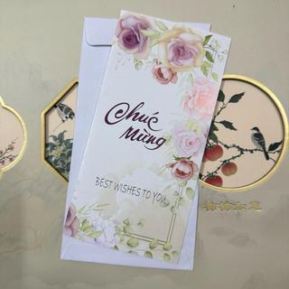 Thiệp chúc mừng ngày lễ 8/3,20/10,20/11 có phong bì KHÔNG KÈM TAG CÁC NGÀY LỄ thiết kế hoa đẹp Tiệm Hoa YiYihome