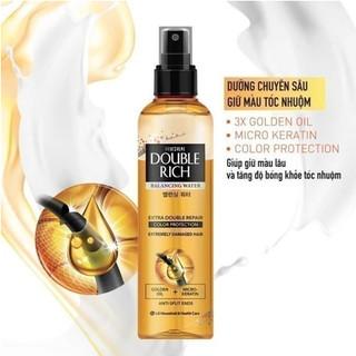 Nước Xịt Dưỡng Tóc Double Rich Cho Tóc Nhuộm Balancing Water Extra Double Repair (120ml, 250ml)