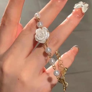 [🔥XƯỞNG SALE SẬP SÀN🔥] Vòng Tay Nữ Chuỗi Ngọc Hoa Trà Phụ Kiện Phong Cách Hàn Quốc B137