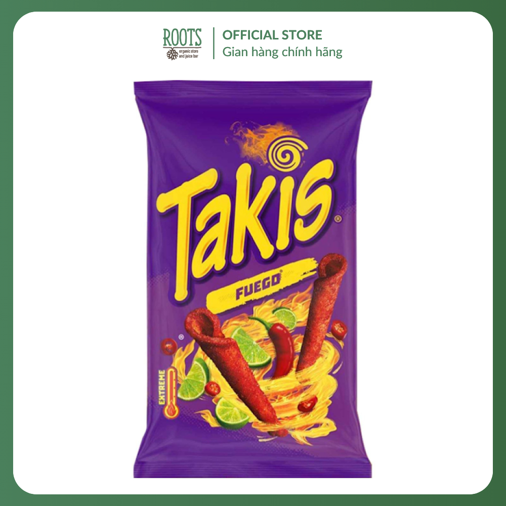 (Ship hỏa tốc) TAKIS - Bánh Ngô Giòn Vị Chua Cay, Fuego, Chilli & Lime ...