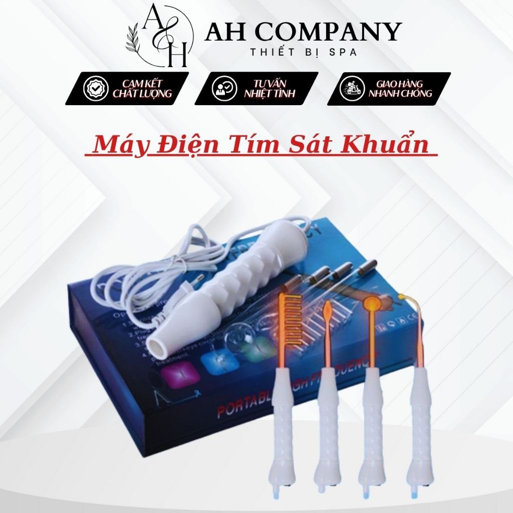 ( Giá sỉ) Máy Điện Tím, Máy S.át K.huẩn, Giúp Se Đầu Mụn, Thiết Kế Cầm Tay Sau Khi Nặn Mụn, BH 6th