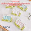 Hộp 5 Khăn Sữa Cao Cấp BOONA S5B1 – Vải Sợi Tre Mềm Mịn, Không Xù Lông, Kháng Khuẩn, Thấm Hút Tốt, Size 30x30cm IQKAO