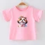 👕 Áo Thun Bé Gái mềm mịn thoáng mát in hình dễ thương 👕 AT124